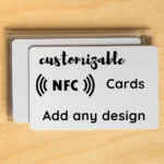 Make your own nfc card with unlimited design options and free portfolio page