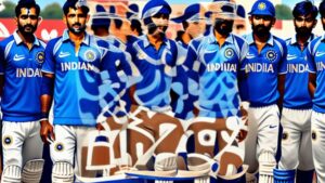 AI QR NFC Design 11 – Indian Cricket Team with QR and NFC Technology