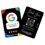 Tap on NFC Review Cards – Modern QR Code and NFC Technology for Customer Reviews . nfc google review cards