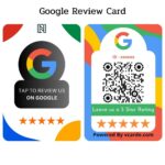 google review card
