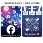 Facebook Like Card