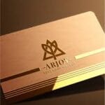Spot UV Gold Foil