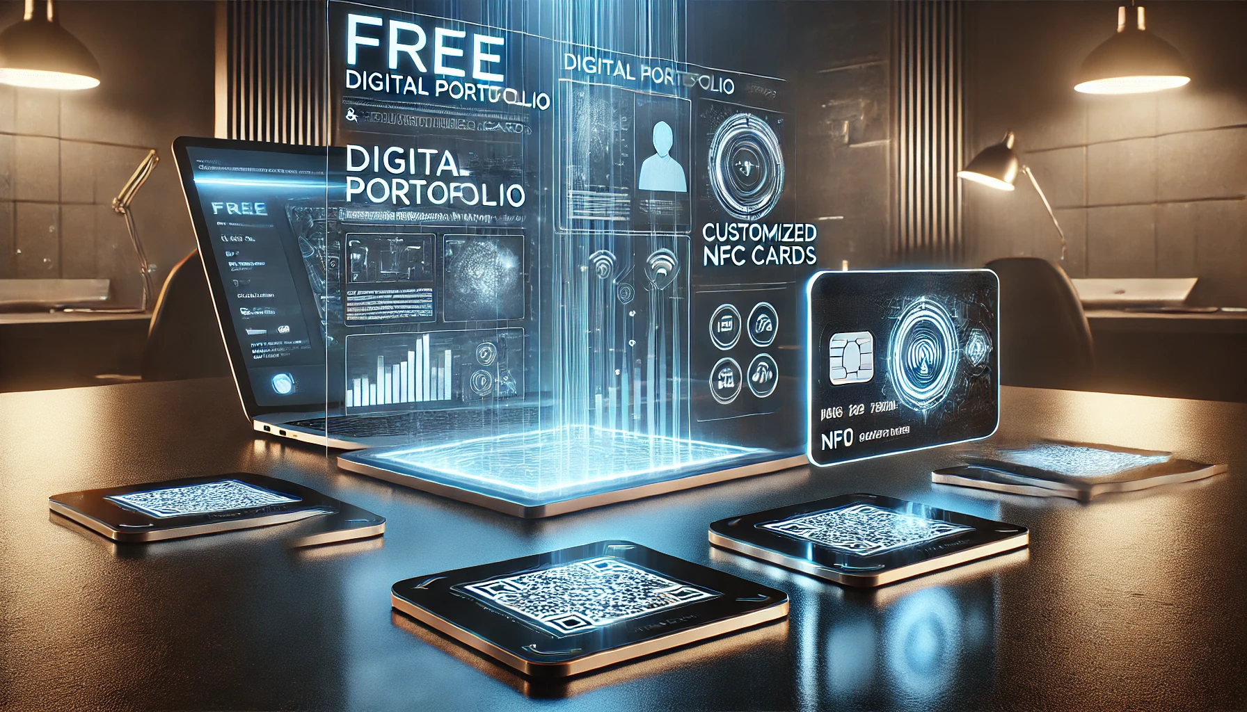 Embracing the Future: Free Digital Portfolios and Customized NFC Cards in 2025