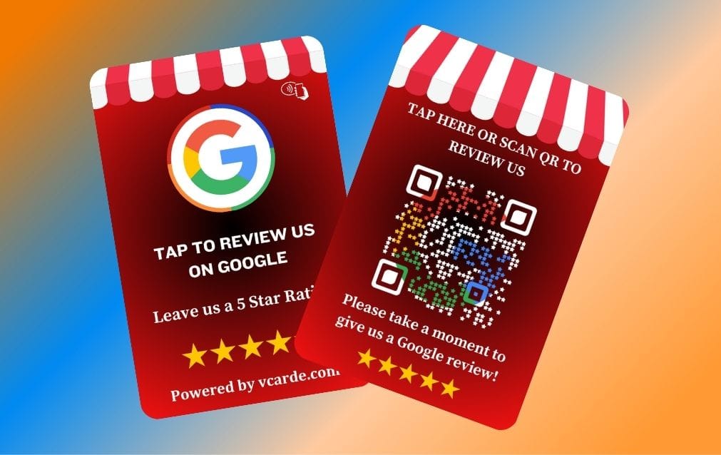 Boost Google reviews effortlessly with Google Magic Review Card from m.vcarde.com. NFC & QR powered for instant 5-star ratings. Customizable, eco-friendly – shop now for business growth in 2025!