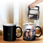 Black Magic Mug 4 Black magic mug, color changing mug, heat sensitive mug, magic photo mug, personalized color changing mug, black to white mug, heat activated mug, custom magic mug, 11oz color changing mug, novelty coffee mug