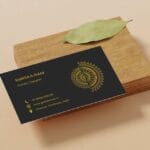 Premium 400 Gsm Visiting Cards With Double Side Uv &Amp; Front Gold Foil - 1000 Cards 2 Premium 400 gsm visiting cards with double side uv & front gold foil | vcarde